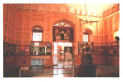 The central hall of the Sardar Patel National Memorial