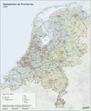Urbanisation in the Netherlands.