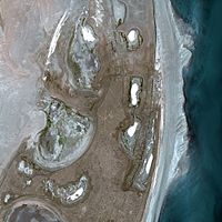 Aral Sea seen by SPOT satellite[clarify—discuss]