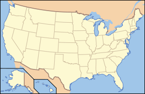 United States Locator Map