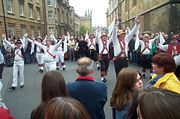 Cotswold morris with handkerchiefs