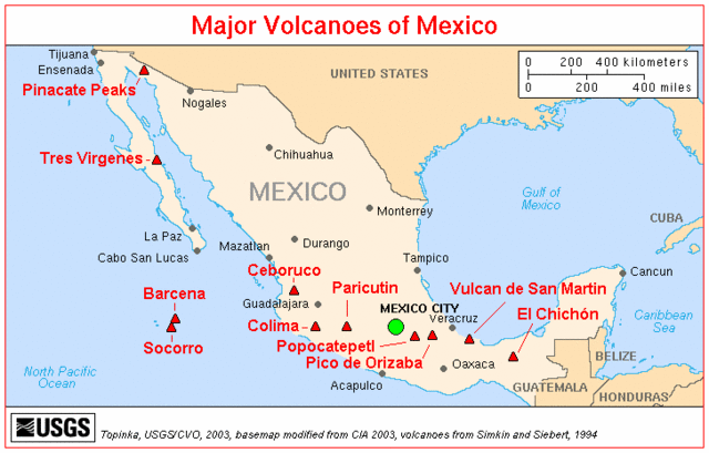Image:Map mexico volcanoes.gif