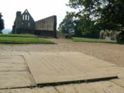 The spot where Harold died, Battle Abbey