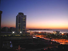 The infrastructure of Libya's capital Tripoli has benefited from the country's oil wealth.