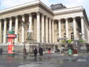 Paris Bourse in the financial district