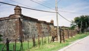 Fort of San Fernando Omoa. Built by the Spaniards to defend against pirates