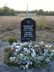 Symbolic grave of Anne Frank