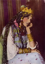 A Dancer in Biskra, published in March 1917 National Geographic.