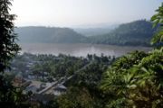 The Mekong river at Luang Prabang