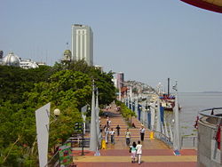 Guayaquil, the largest city of the country