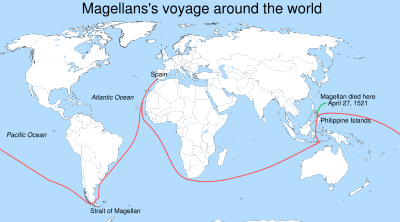 While Magellan did not intend to circumnavigate the World and died half way, he is much more famous than Elcano
