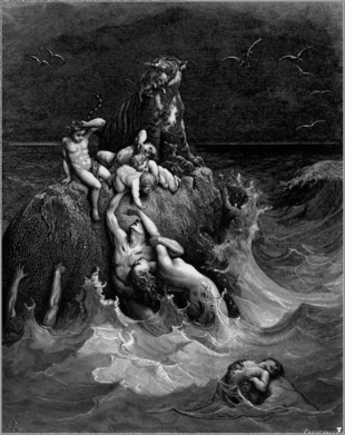 The Deluge by Gustave Doré.