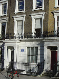 Friedrich Engels' house in Primrose Hill