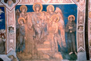 Maesta with St. Francis, (Cimabue)