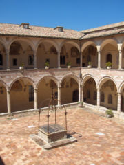 Courtyard of the friary