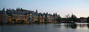 Hofvijver and the buildings of the Dutch parliament