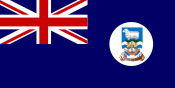 The flag of the Falklands was banned when Argentina invaded