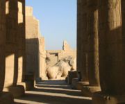 Ramesseum courtyard