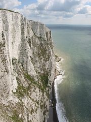 Close up of the cliffs from the walk along the ridge