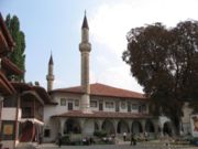 The Crimean Khan's palace in Bakhchisaray is the center of Islam in Ukraine and a UNESCO World Heritage Site.