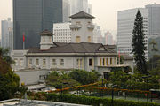 Government House is the official residence of the Chief Executive, the head of Hong Kong Government.