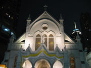 Hong Kong Immaculate Conception Cathedral at 16 Caine Road, Central.