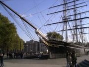 Cutty Sark in Greenwich, October 2003