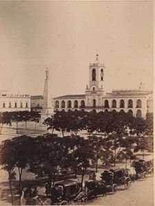 Buenos Aires Cabildo, scene of the 1810 resolution that led to independence.