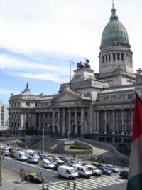 The Argentine Legislature, Buenos Aires.