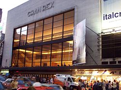 Gran Rex Cinema, Buenos Aires.