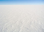 The snow surface at Dome C Station in Antarctica is a representative of the majority of the continent's surface.