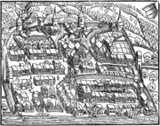 A view of Zug in 1548.