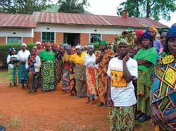 An organization of rape survivors in South Kivu