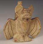 Bat. Moche Culture 100 A.D. Larco Museum Lima, Peru.