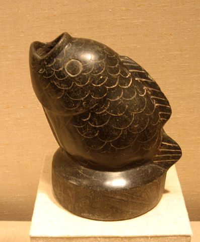 Image:Olmec fish vessel.jpg