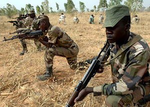 Nigerien soldiers in 2007