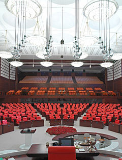 The Grand Chamber of the Grand National Assembly of Turkey in Ankara