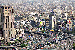 Downtown Cairo is a busy economic center