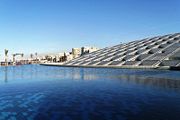 Bibliotheca Alexandrina is a commemoration of the ancient Library of Alexandria in Egypt's second largest city.