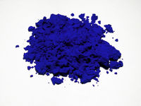 Synthetic ultramarine pigment is chemically identical to natural ultramarine.