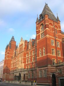 Royal College of Music (1894 site), where Gustav Holst & Ralph Vaughan Williams studied in 1895