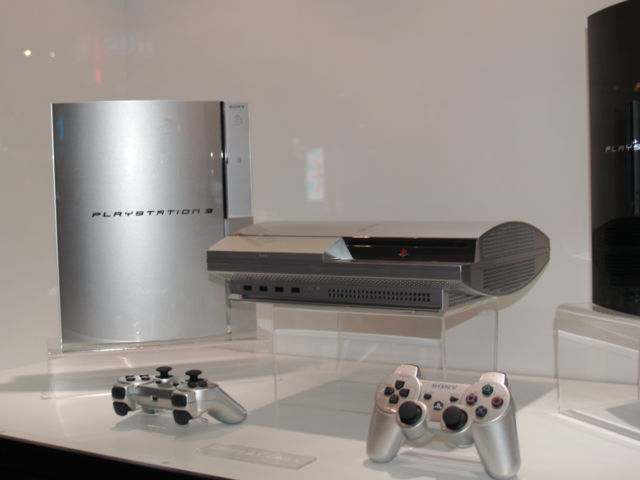 Image:PS3s and controllers at E3 2006.jpg