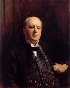 "Portrait of Henry James", oil painting by John Singer Sargent (1913)