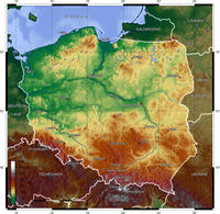 Poland’s topography