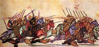 The Battle of Anchialos, in which the Bulgarians defeated the Byzantines: one of the bloodiest battles of the Middle Ages.