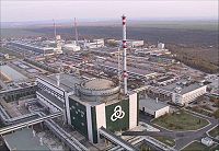 A view of the Kozloduy Nuclear Power Plant