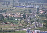 European route E79 near Blagoevgrad