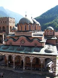 The Rila Monastery.