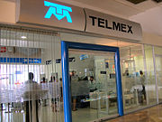 A Telmex retail store in Puerto Vallarta, Jalisco