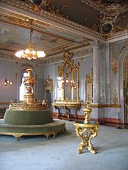 Inside of the Teatro Nacional de Costa Rica, the Costa Rican national theatre.